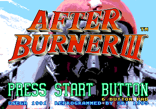 After Burner III screenshot 3 for Sega Mega CD